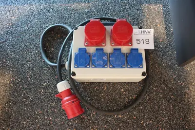 Verdeelkastje 4x 240v en 2x 380v – kavel bij HNVI, 's-Hertogenbosch