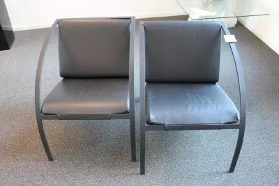 Twee design fauteuils KARL-FRIEDRICH FORSTER – kavel bij HNVI, 's-Hertogenbosch