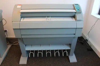 Grootformaatprinter OCE 7056. Maximale breedte A0 – kavel bij HNVI, 's-Hertogenbosch