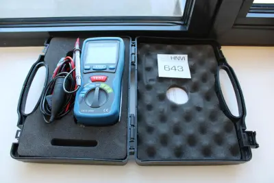 Isolatie weerstandstester Insulation Tester NIEAFF SMITT IRT-C – kavel bij HNVI, 's-Hertogenbosch