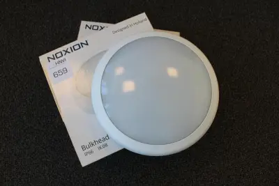 Twee plafonnieres NOXION IP66 – kavel bij HNVI, 's-Hertogenbosch
