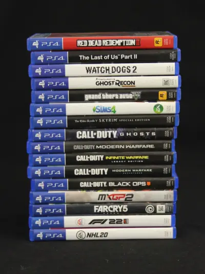 Set van 20 PS4-games – kavel bij De Kringwinkel, Antwerpen