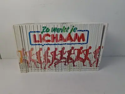 Nostalgische Leercollectie: Zo werkt je lichaam – Alle 50 boeken compleet – kavel bij De Kringwinkel, Waardamme