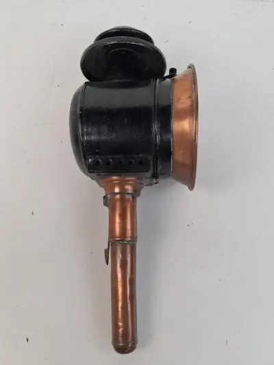 Antieke koetslamp (of rijtuiglamp) – kavel bij De Kringwinkel, Waardamme