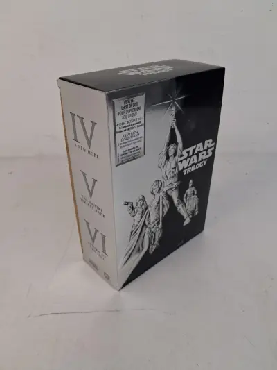 Star Wars Trilogy 4-disc DVD-boxset uit 2004 – kavel bij De Kringwinkel, Waardamme