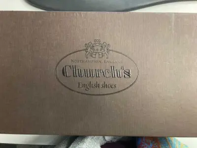 1 Church`s Herrenschuhe Gr. 10 schwarz – kavel bij Zoll-Auktion, Frankfurt am Main