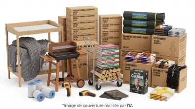 Volledige vrachtwagen met rommelmarktartikelen - Speelgoed, decoratie - Meubels, kleding - GiFi - 29.335 stuks – kavel bij Stocklear