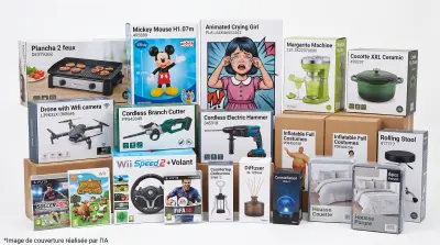 GiFi-assortiment met diverse artikelen - Huis & Decoratie · Kleding · Hightech-accessoires - 26,7k stuks · ~3,9k artikelnummers · 30 pallets – kavel bij Stocklear
