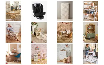 Partijen van 223 mode- en interieurartikelen voor kinderen en baby’s – kavel bij Stocklear