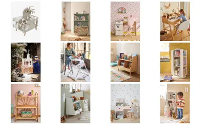 Partijen van 387 producten op het gebied van mode en inrichting voor kinderen en baby’s – kavel bij Stocklear