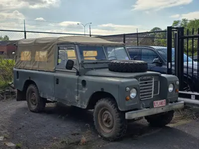 Land Rover Series III 109/3 1982 – kavel bij Auctim, Aartselaar