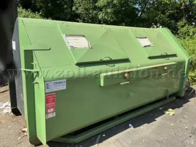 1 Absetzmulde Zweikammermulde 7cbm Hersteller: Strobach Möglingen – kavel bij Zoll-Auktion, Ludwigsburg