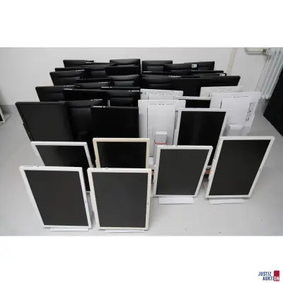2 x Fujitsu B22W-7 Monitore (22 Zoll) – kavel bij Justiz-Auktion, Ratingen