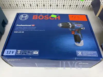 Akku-Schlagbohrschrauber BOSCH GSB 12V-35 – kavel bij IVG, Bielefeld