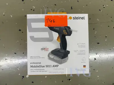 Akku-Heißklebepistole STEINEL MobileGlue 5011 AMP – kavel bij IVG, Bielefeld