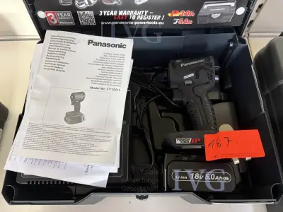 Akku-Schlagbohrmaschine PANASONIC EY1PD1 – kavel bij IVG, Bielefeld