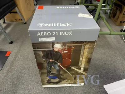 Industriesauger NILFISK Aero 21 inox – kavel bij IVG, Bielefeld