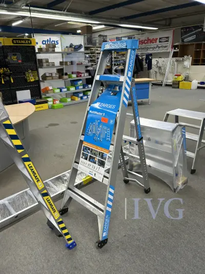 Alu-Stehleiter ZARGES Multimaster 5 – kavel bij IVG, Bielefeld