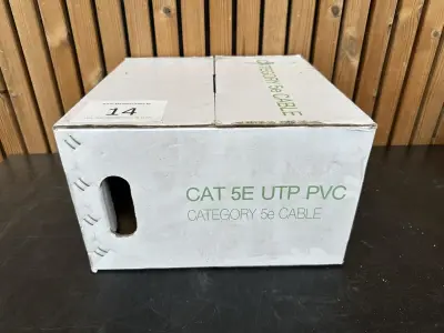 B-Cables Cat 5e U/utp Pvc – kavel bij Hammertime