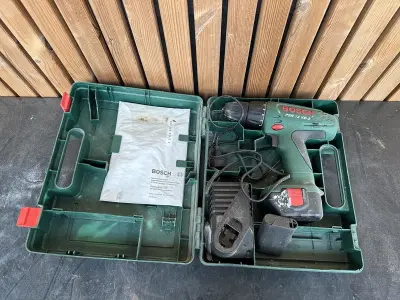 Bosch Psr 12 Ve-2 + Lader & Accu – kavel bij Hammertime