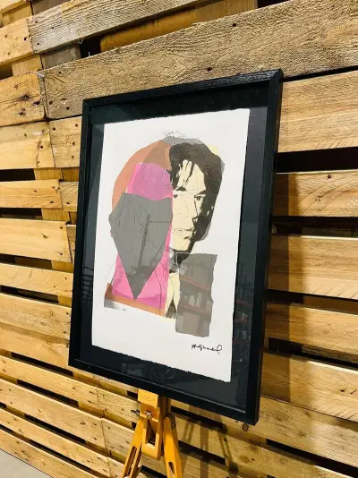 Offset-lithografie, Andy Warhol, Mick Jagger, (gesigneerd met certificaat) – kavel bij Onlineveilingmeester, Groningen