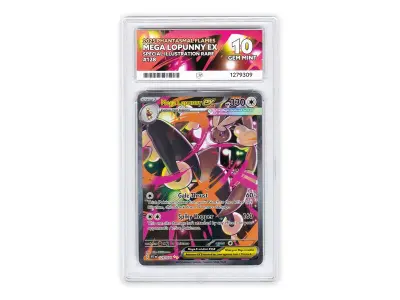 Mega Lopunny ex #128/094, Pokémon, Phantasmal Flames, ACE 10 (GEM MINT) – kavel bij Onlineveilingmeester, Groningen