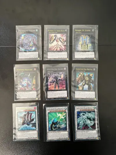 Ca. 185x Glimmende Yu-Gi-Oh!-kaarten – kavel bij Onlineveilingmeester, Groningen