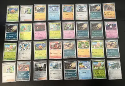 Ca. 250x Speciale reverse holo rare Pokémon-kaarten – kavel bij Onlineveilingmeester, Groningen