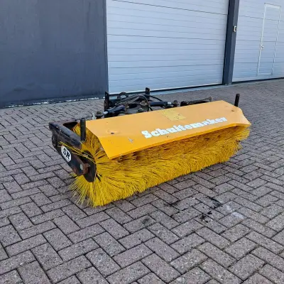 Hydraulisch Aangedreven Rolbezem, Schuitemaker, HF 1500 PA, Geel – kavel bij Onlineveilingmeester, Wijk en Aalburg