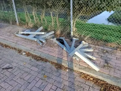 8x Steunpoot zoutstrooier, Reinex – kavel bij Onlineveilingmeester, Wijk en Aalburg
