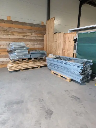 Partij divers stellingmateriaal – kavel bij Onlineveilingmeester, Heerenveen