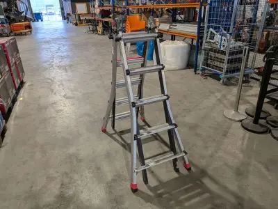 Telescopische vouwladder, Altrex, Varitrex Tele PRO 4x5 – kavel bij Onlineveilingmeester, Heerenveen