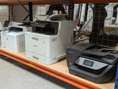 3x All-in-one printer, HP, Brother – kavel bij Onlineveilingmeester, Heerenveen