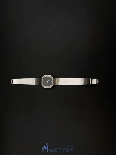 White gold ladies watch JUVENIA – kavel bij VH Auctions