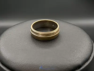 Yellow gold ring – kavel bij VH Auctions