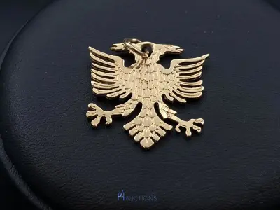 Geelgouden hanger – 18 karaat – 4,4 gram – kavel bij VH Auctions