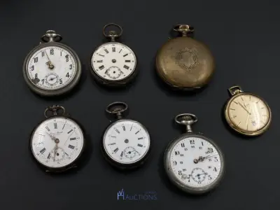 7 zakhorloges – kavel bij VH Auctions