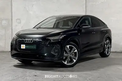Audi Q4 Sportback e-tron 40 Launch edition S Competition 77 kWh 204pk 2021 (Origineel-NL), N-622-TH – kavel bij Bright Auctions