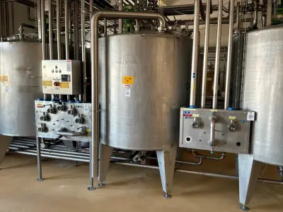 S/S storage tank – kavel bij Dome Auctions, Neuss