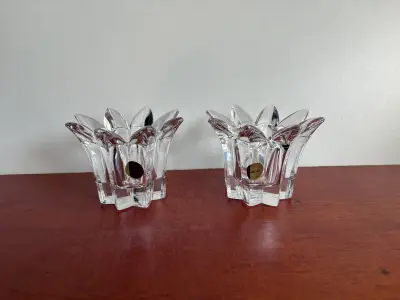 Kristallen sfeerlicht/waxinelichthouder "Lucca" – kavel bij GSD Auctions, Zoeterwoude