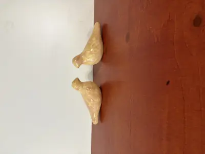 2 keramieken vogels – kavel bij GSD Auctions, Zoeterwoude