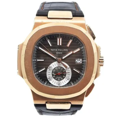 Heren polshorloge, Patek Philippe, Nautilus 5980R-001 – kavel bij Domeinen Roerende Zaken