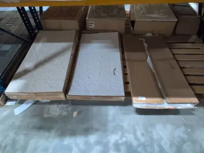 Ca 40x decoratief paneel o.a. beige – kavel bij Onlineveilingmeester, Hoogeveen