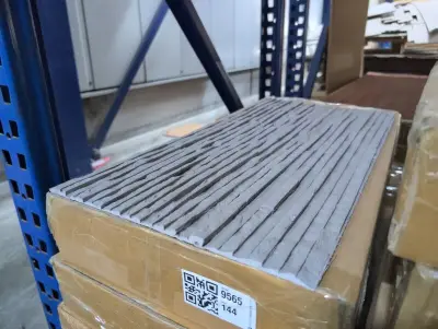 Ca 40x decoratief paneel, grey – kavel bij Onlineveilingmeester, Hoogeveen