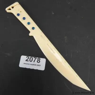 Briefopener – kavel bij ProVeiling