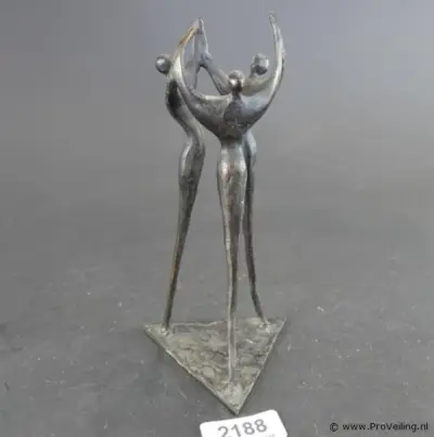 Bronzen sculptuur – kavel bij ProVeiling