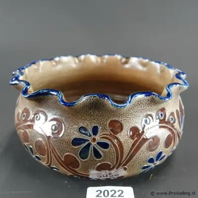 Vintage M. Schilz Duitse keramieken schaal – kavel bij ProVeiling