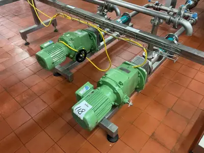 Stoeber R-37-1062NK-110-4 Progressive cavity pump (2x) – kavel bij Dome Auctions, Neuss