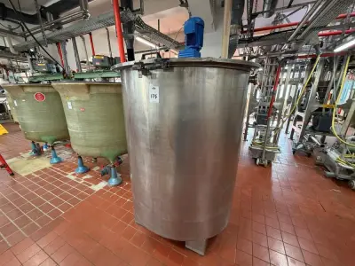 S/S mixing tank – kavel bij Dome Auctions, Neuss