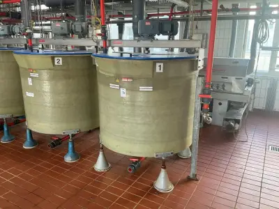 1999 Fiberdur-Vanck Mixing tank – kavel bij Dome Auctions, Neuss